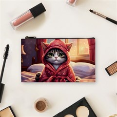 Cat 2 Cosmetic Bag (small) by 2607694a