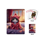 Cat 2 Playing Cards Single Design (Mini) Back