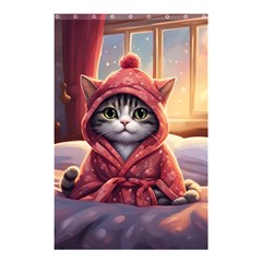 Cat 2 Shower Curtain 48  X 72  (small)  by 2607694a