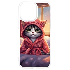 Cat 2 Iphone 15 Pro Max Tpu Uv Print Case by 2607694a