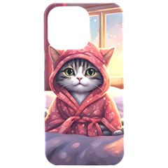 Cat 2 Iphone 15 Pro Max Black Uv Print Pc Hardshell Case