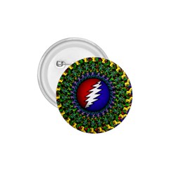 Grateful Dead Bear Pattern 1 75  Buttons