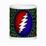 Grateful Dead Bear Pattern Morph Mug Center