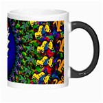 Grateful Dead Bear Pattern Morph Mug Right