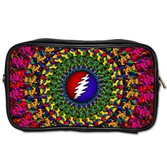 Grateful Dead Bear Pattern Toiletries Bag (one Side)