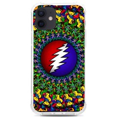 Grateful Dead Bear Pattern Iphone 12/12 Pro Tpu Uv Print Case