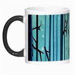 Nature Outdoors Night Trees Scene Forest Woods Light Moonlight Wilderness Stars Morph Mug Left