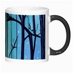 Nature Outdoors Night Trees Scene Forest Woods Light Moonlight Wilderness Stars Morph Mug Right