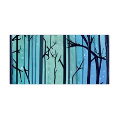 Nature Outdoors Night Trees Scene Forest Woods Light Moonlight Wilderness Stars Yoga Headband by Grandong