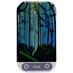 Nature Outdoors Night Trees Scene Forest Woods Light Moonlight Wilderness Stars Sterilizers by Grandong