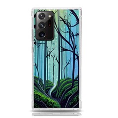 Nature Outdoors Night Trees Scene Forest Woods Light Moonlight Wilderness Stars Samsung Galaxy Note 20 Ultra Tpu Uv Case by Grandong