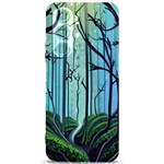 Nature Outdoors Night Trees Scene Forest Woods Light Moonlight Wilderness Stars Samsung Galaxy S24 Plus 6.7 Inch Black TPU UV Case Front