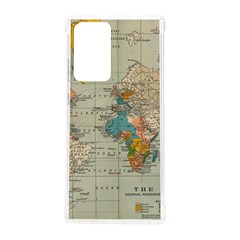 Vintage World Map Samsung Galaxy Note 20 Ultra Tpu Uv Case by Ket1n9