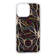 Mental Human Experience Mindset Pattern Iphone 14 Pro Max Tpu Uv Print Case by Paksenen