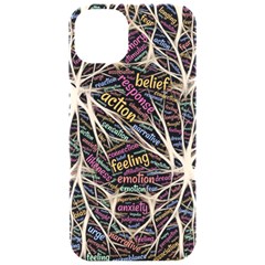 Mental Human Experience Mindset Pattern Iphone 15 Pro Black Uv Print Pc Hardshell Case