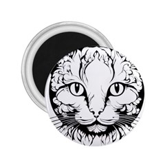 Cat - Artistic Paper Cut 2 25  Magnets by 2607694c