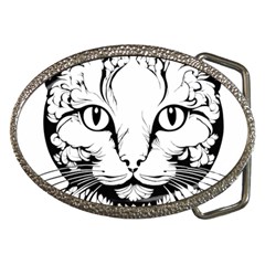 Cat - Artistic Paper Cut Belt Buckles by 2607694c