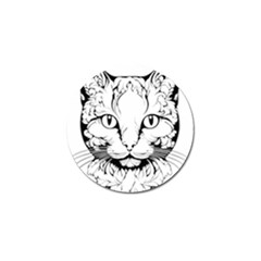 Cat - Artistic Paper Cut Golf Ball Marker (4 Pack) by 2607694c