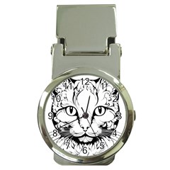 Cat - Artistic Paper Cut Money Clip Watches by 2607694c