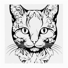 Cat - Artistic Paper Cut Medium Glasses Cloth by 2607694c