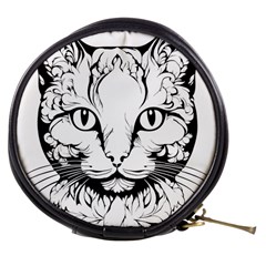 Cat - Artistic Paper Cut Mini Makeup Bag by 2607694c