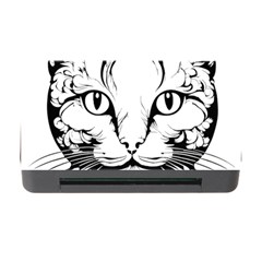 Cat - Artistic Paper Cut Memory Card Reader With Cf by 2607694c