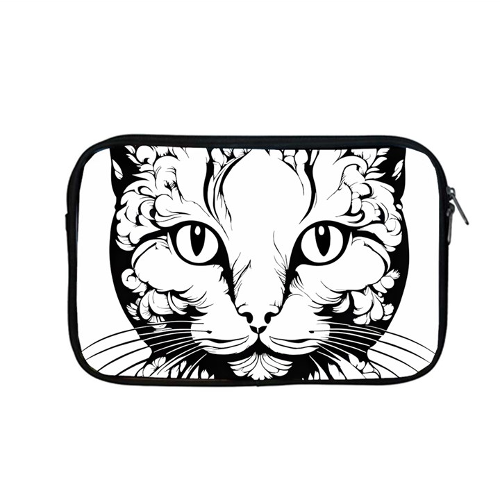 Cat - Artistic Paper Cut Apple MacBook Pro 13  Zipper Case