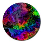 Pride Marble Round Mousepad Front