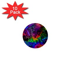 Pride Marble 1  Mini Buttons (10 Pack)  by MRNStudios