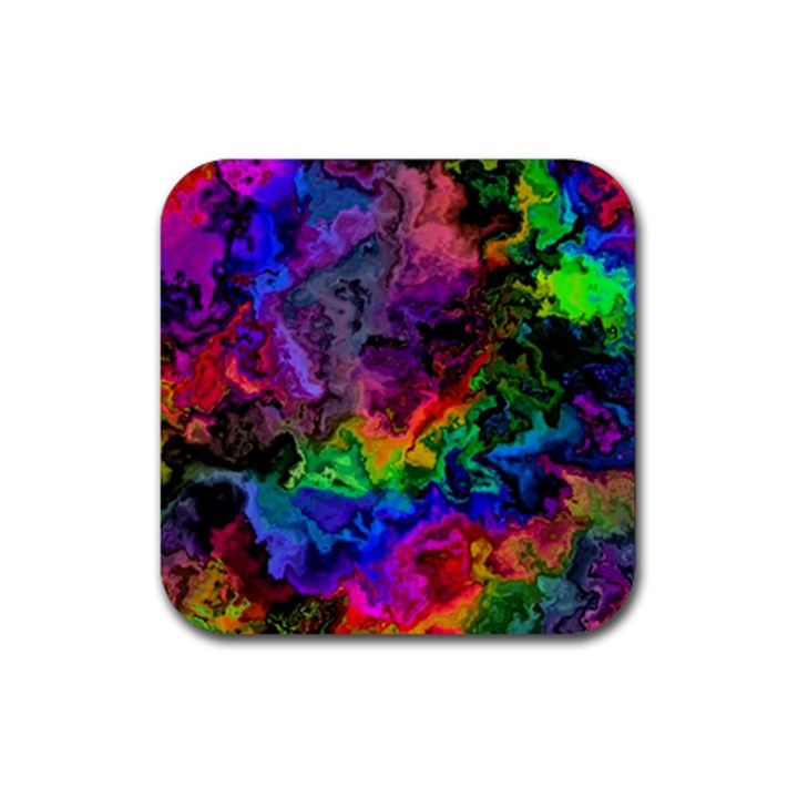 Pride Marble Rubber Coaster (Square)