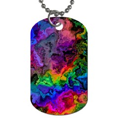 Pride Marble Dog Tag (one Side)