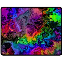 Pride Marble Fleece Blanket (medium) by MRNStudios