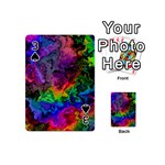 Pride Marble Playing Cards 54 Designs (Mini) Front - Spade3