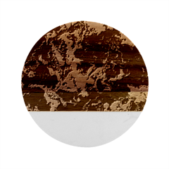 Pride Marble Marble Wood Coaster (round) by MRNStudios