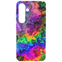 Pride Marble Samsung Galaxy S24 6 2 Inch Black Tpu Uv Case by MRNStudios