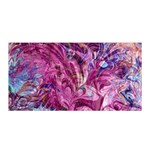 Fuchsia blend Satin Wrap 35  x 70  Front