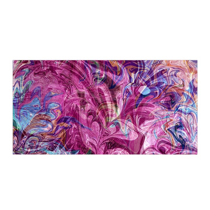 Fuchsia blend Satin Wrap 35  x 70 