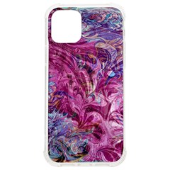 Fuchsia Blend Iphone 12/12 Pro Tpu Uv Print Case by kaleidomarblingart