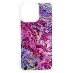 Fuchsia Blend Iphone 15 Pro Max Tpu Uv Print Case by kaleidomarblingart