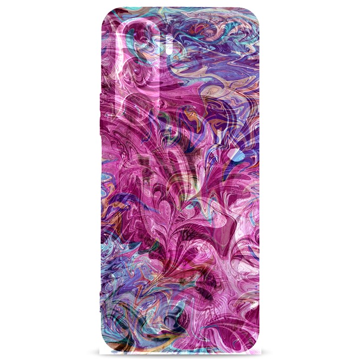 Fuchsia blend Samsung Galaxy S24 Plus 6.7 Inch Black TPU UV Case