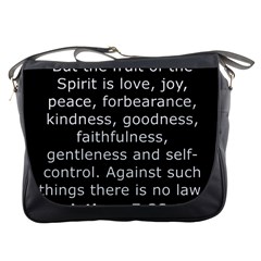 Galatians 5 Messenger Bag