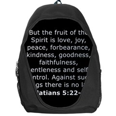 Galatians 5 Backpack Bag