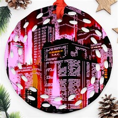 Cybercity Ornament (round Filigree)