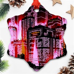 Cybercity Ornament (snowflake)