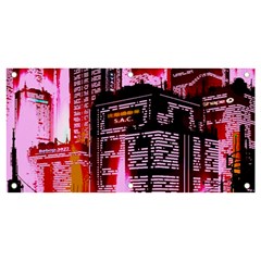 Cybercity Banner And Sign 4  X 2  by Sparkle