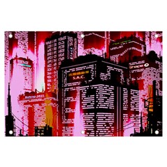 Cybercity Banner And Sign 6  X 4  by Sparkle