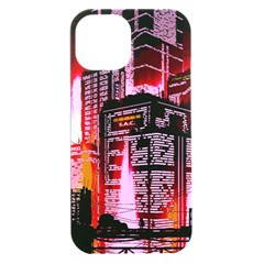 Cybercity Iphone 15 Plus Black Uv Print Pc Hardshell Case by Sparkle