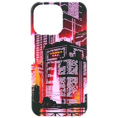 Cybercity Iphone 15 Pro Max Black Uv Print Pc Hardshell Case by Sparkle