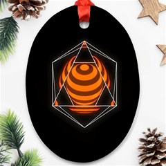 Geometry Ornament (oval) by Sparkle