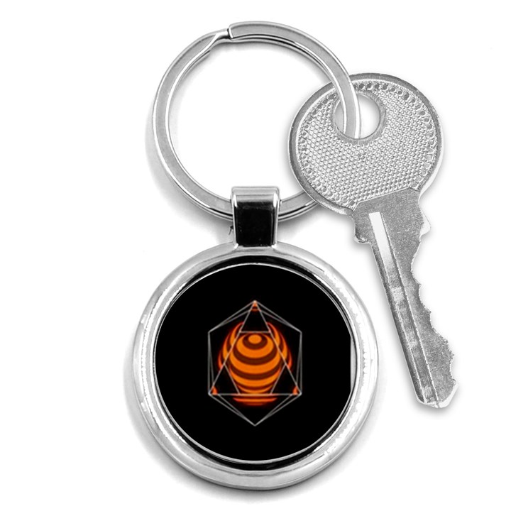 Geometry Key Chain (Round)